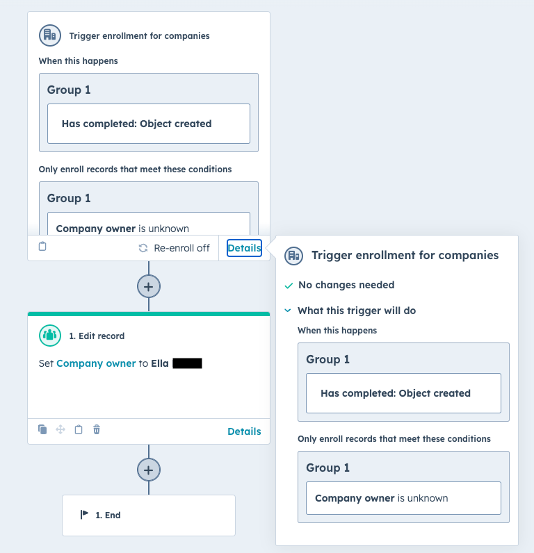 Covert Revenue - HubSpot Best Practices - Company Owner Workflow